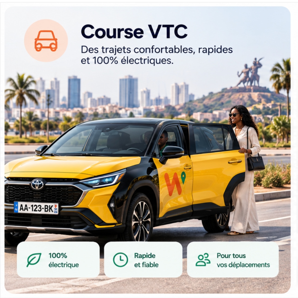 Transport 100% Électrique WOMA